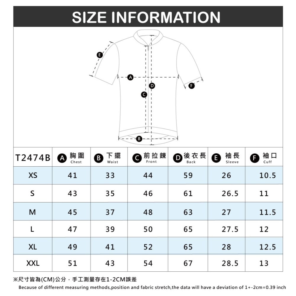 BAISKY百士奇 男款空力短車衣 元氣 藍-細節圖7
