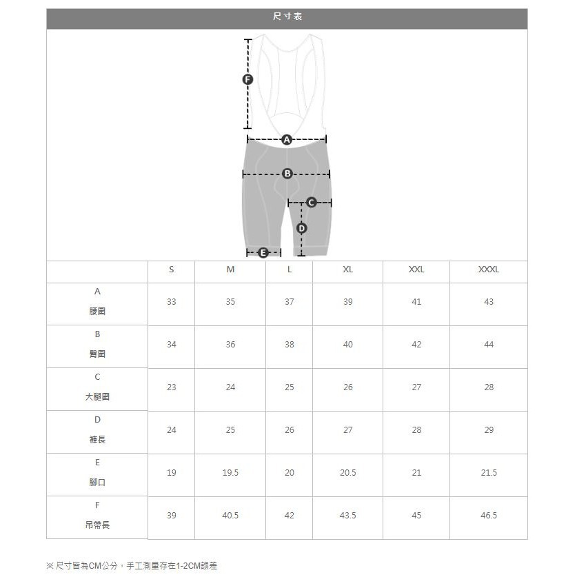 BAISKY百士奇 男款吊帶短褲 武嶺 KOM-細節圖9