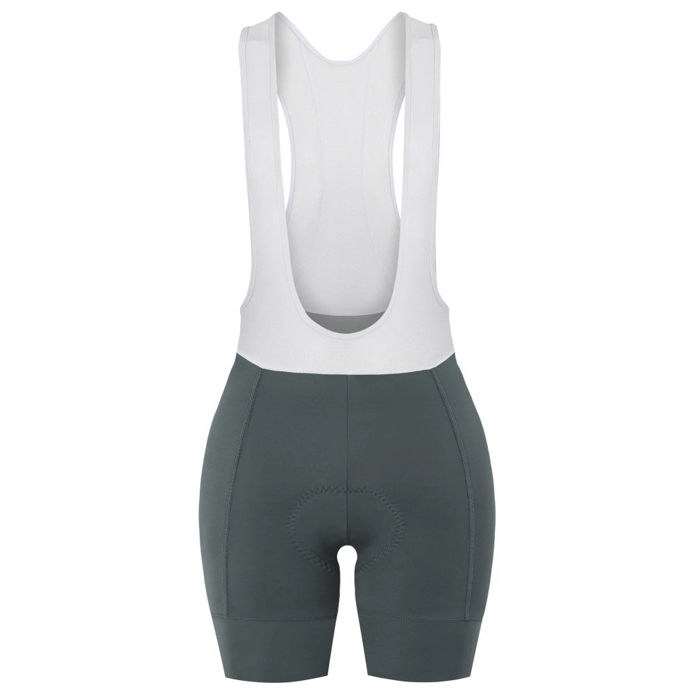 BAISKY百士奇 女款吊帶短褲 潔淨II 深鐵灰-細節圖2