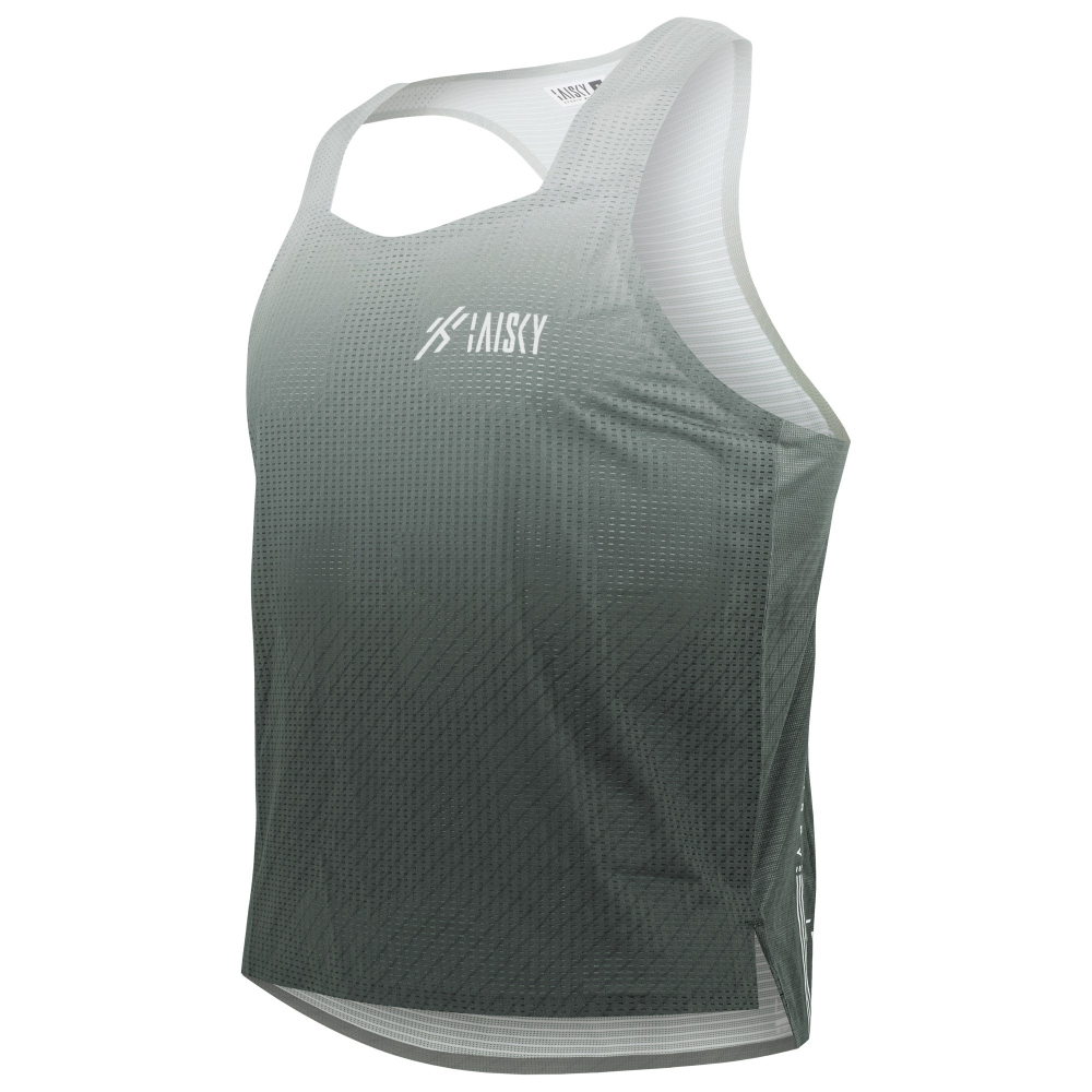 BAISKY百士奇 男款慢跑背心 The Runner 灰-細節圖2