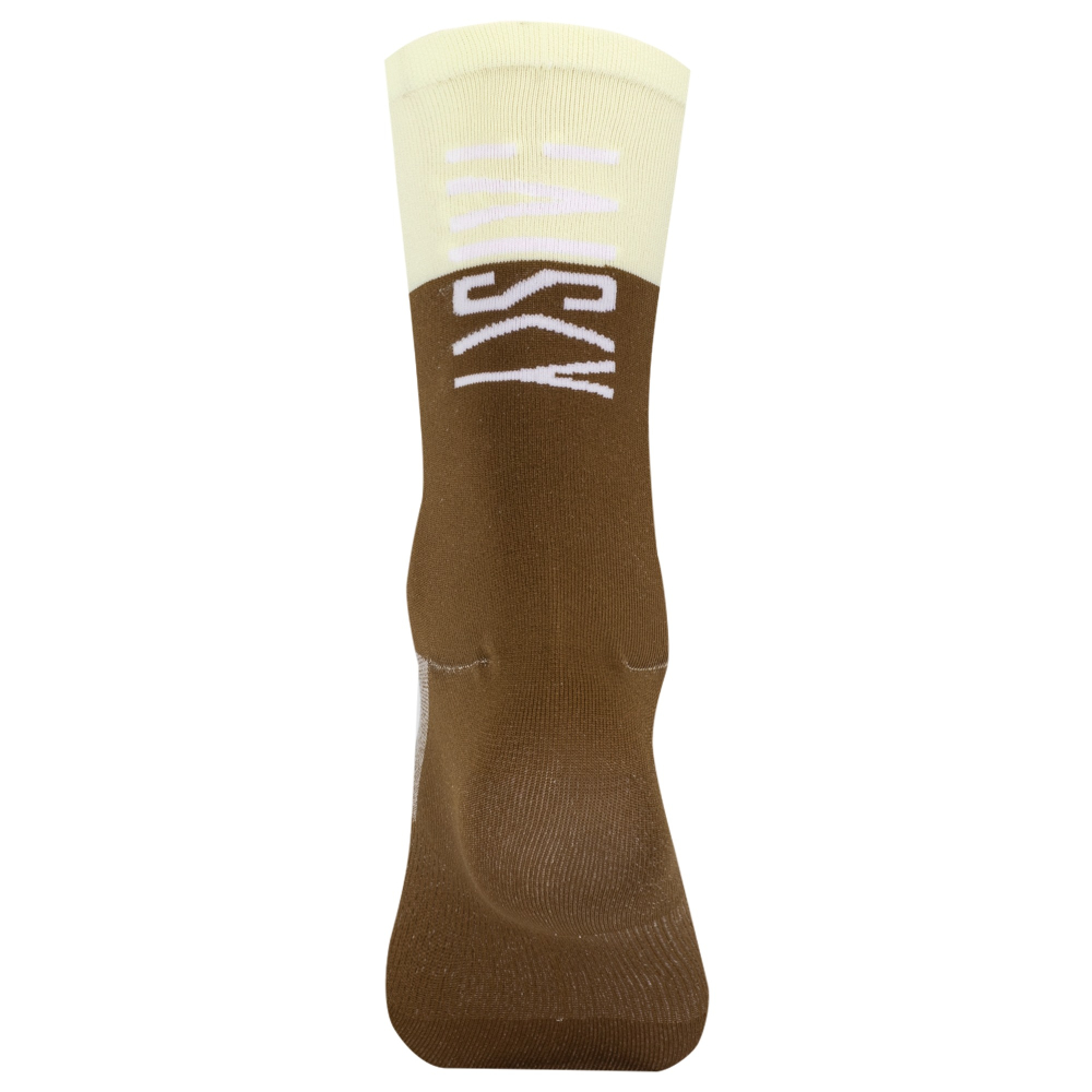 BAISKY百士奇 運動襪 對比 深褐-細節圖2