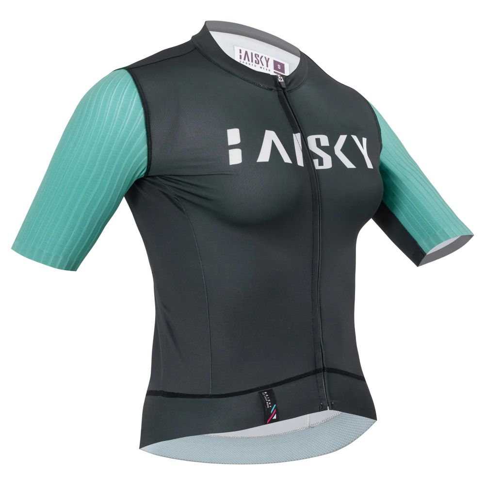 BAISKY百士奇 女款空力極短車衣 夏岳 灰藍-細節圖3