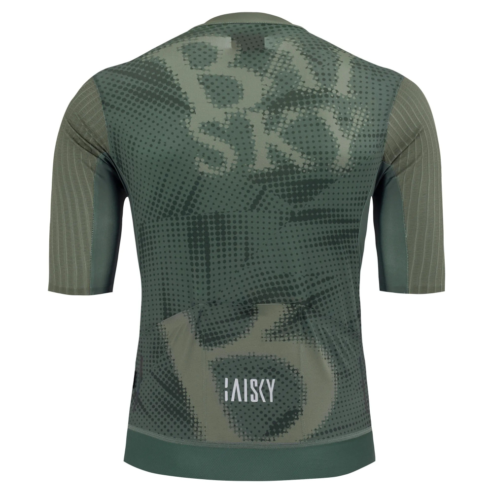 BAISKY百士奇 男款空力極短車衣 抽象 綠-細節圖4