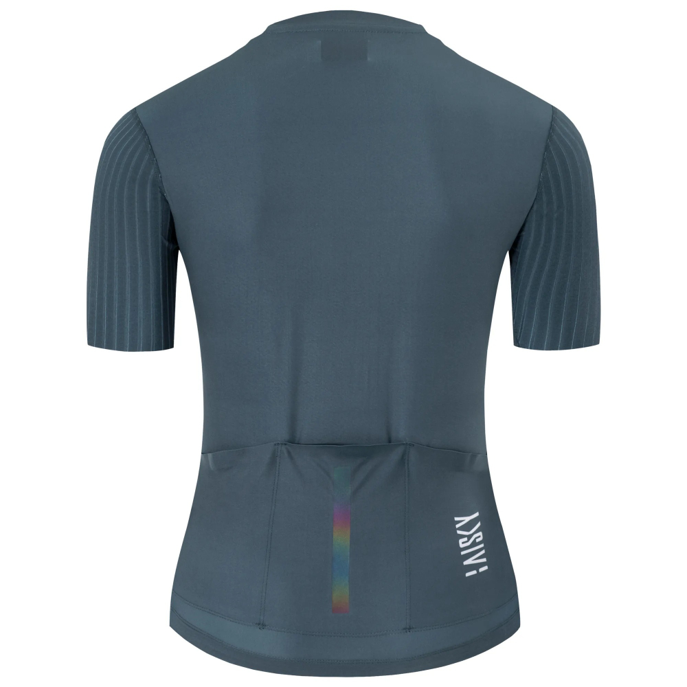 BAISKY百士奇 女款空力短車衣 潔淨V 蔚藍-細節圖3