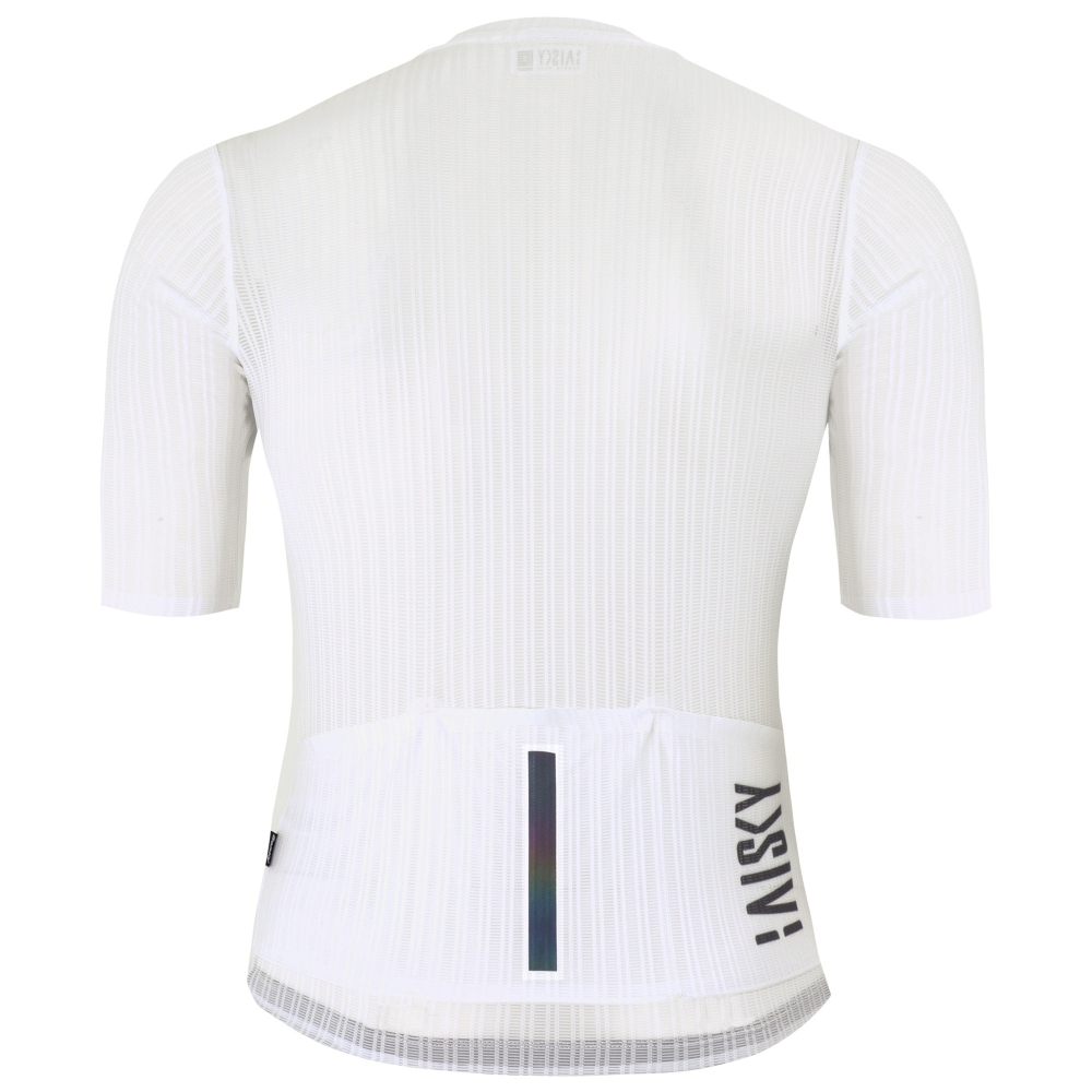 BAISKY百士奇 男款空力極輕短車衣 潔淨 羽 白-細節圖4