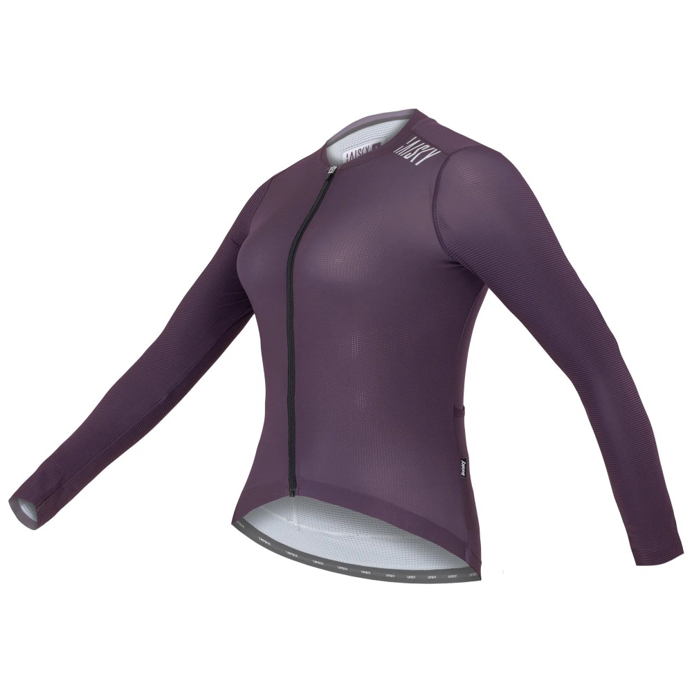 BAISKY百士奇 女款空力薄款長車衣 潔淨IV 深紫-細節圖2