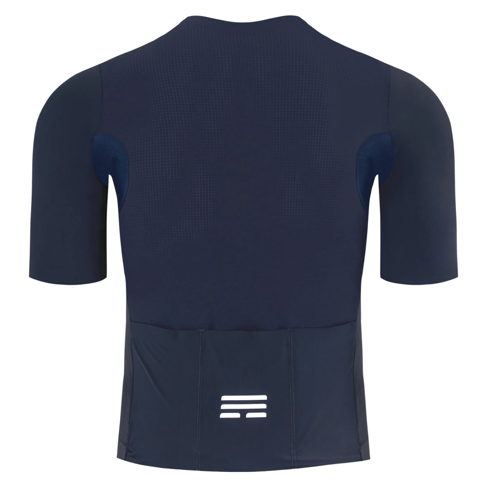 BAISK百士奇 男款極空力極短車衣 BK EVO II 寶藍-細節圖4