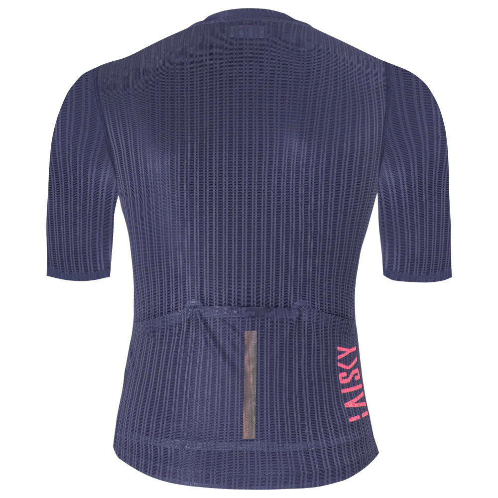 BAISKY百士奇 男款空力極輕短車衣 潔淨 羽 藍-細節圖4