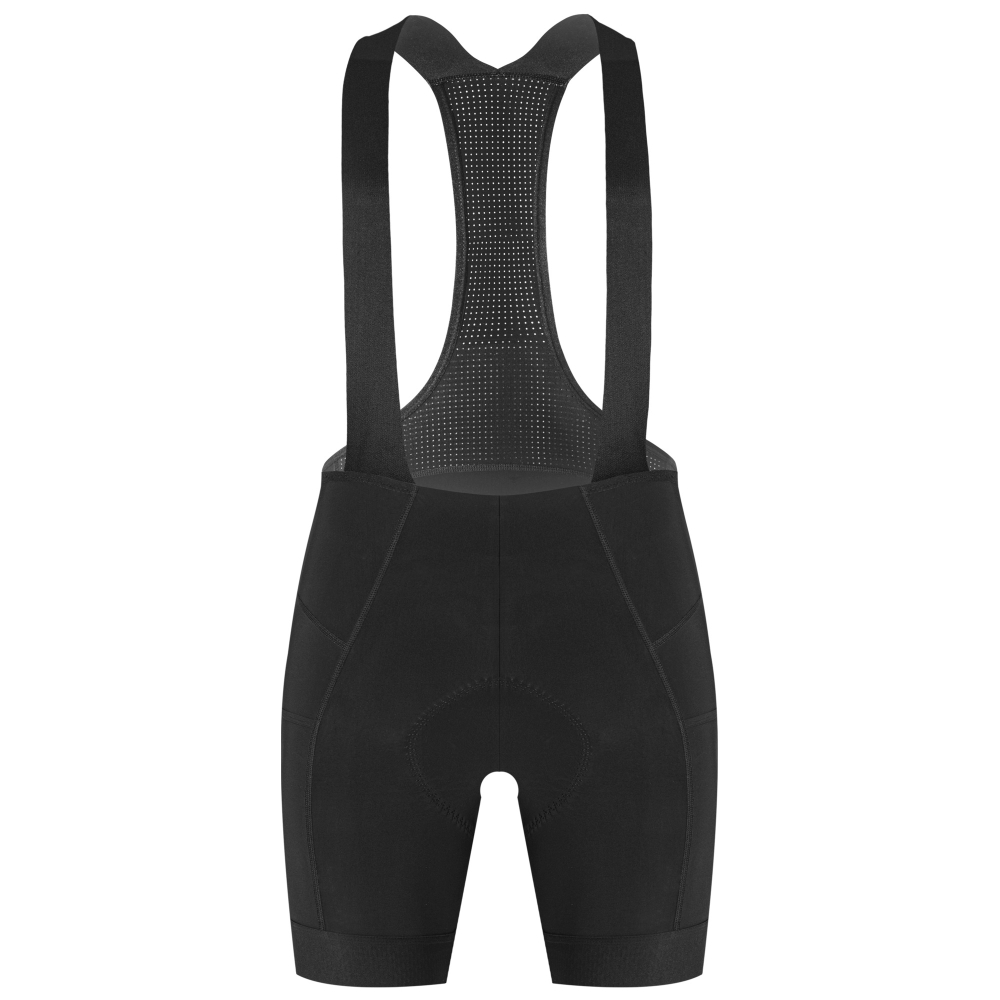 BAISKY百士奇 男款空力吊帶極短車褲 TOP SKY II 黑-細節圖2