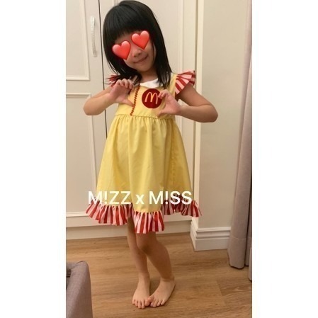 💕💕在台 現貨💕💕-泰國公主洋裝 萬聖節 cosplay ~麥當勞 MM  款-細節圖4