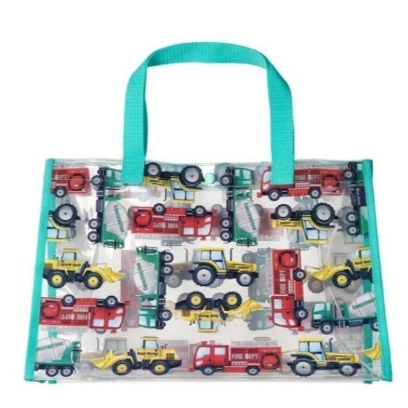 💕💕在台 現貨💕💕日本夏日玩水包恐龍 車車/防水包/游泳.沙灘.溫泉包~男童款-規格圖7