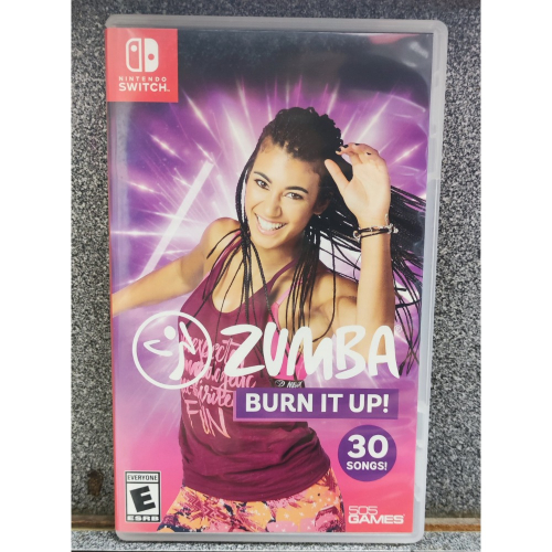 Switch 任天堂 熱情 Zumba Burn It Up 跳舞 健身 倫巴 熱舞 森巴 oled lite ns