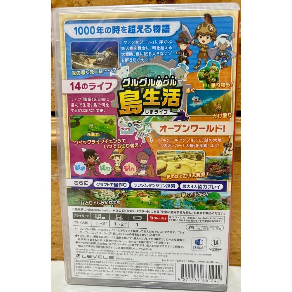 Switch 任天堂 繁體中文版 奇幻生活i 轉圈圈的龍和偷取時間的少女 oled lite ns-細節圖2