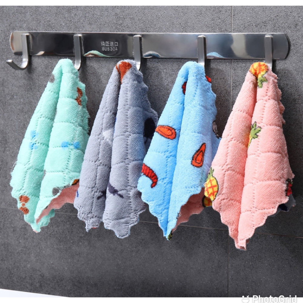 【台灣店面現貨 附發票】珊瑚絨雙面超吸水抹布  打蠟布  好清洗  不掉毛  洗車布  廚房抹布  抹布 擦車布-細節圖4