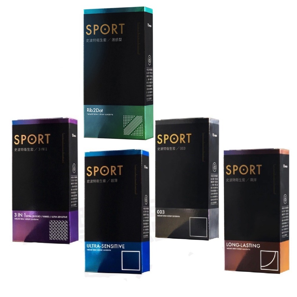 【實體店面現貨】SPORT 史波特衛生套 保險套 衛生套 避孕套 館長保險套 含麻醉劑 100%天然-細節圖2