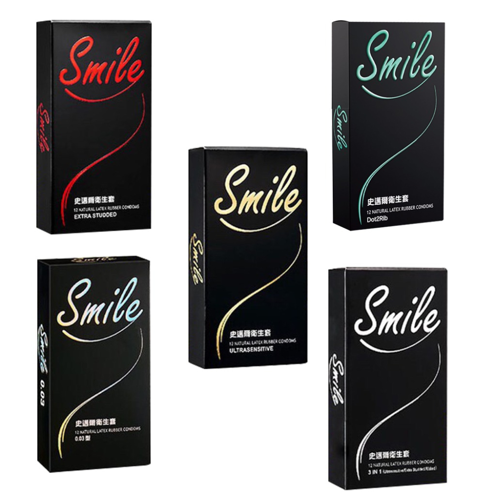 【實體店面現貨 附發票】【買4送1】快速出貨 SMILE史邁爾 保險套 安全套 衛生套 避孕套 3in1/超薄/-細節圖2