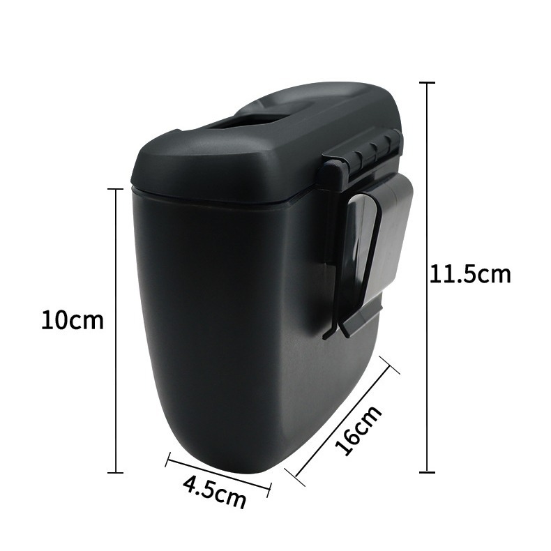 【實體店面現貨 附發票】車用垃圾桶 小垃圾桶  垃圾桶 車內垃圾桶 車內置物架 車子垃圾桶 垃圾筒 汽車垃圾桶-細節圖3