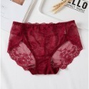 【實體店面現貨 附發票】法式蕾絲鏤空性感內褲 超薄 透氣 無痕 火辣 三角褲 內褲 蕾絲 性感 貨號822-規格圖10