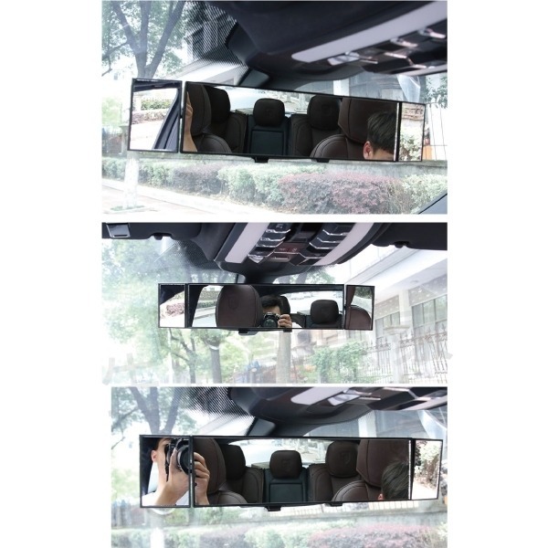 【實體店面公司貨 附發票】汽車用品大視野後視鏡 三折曲面後視鏡倒車廣角鏡 SD-2411-細節圖7