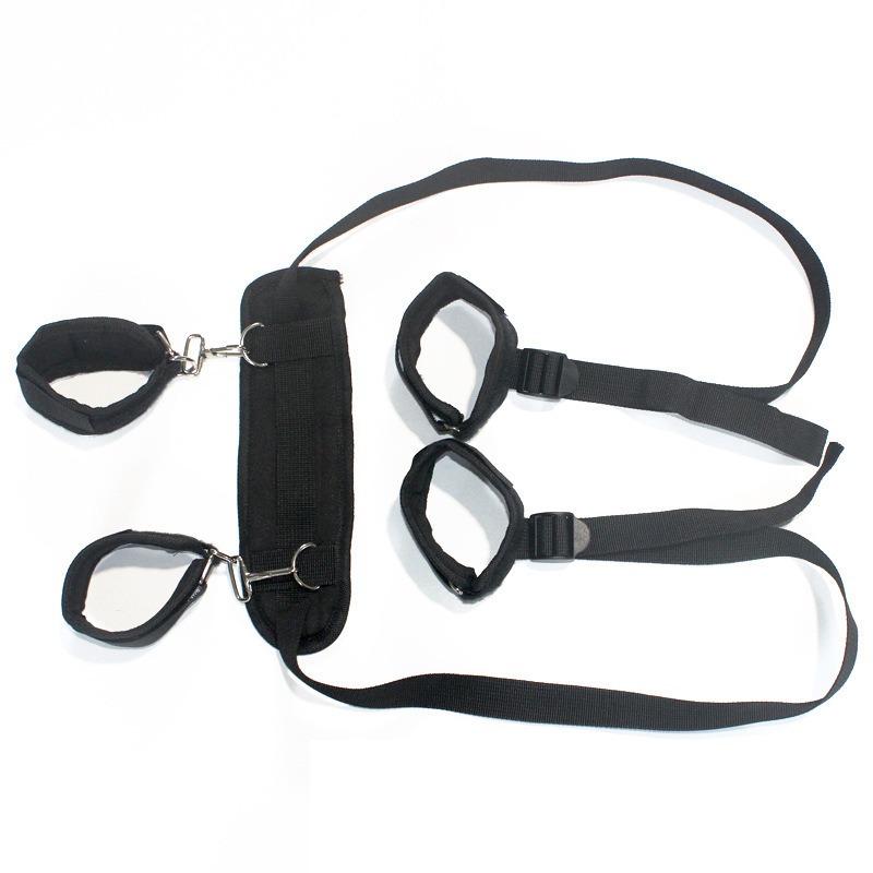 【實體店面現貨】SM分腿帶 束縛情趣  開腳 手腳全束縛帶 情趣用品 sm 情趣  夫妻情侶  凌虐 調教-細節圖4