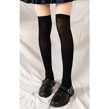 【實體店面現貨 附發票】平口高筒絲襪 絲襪 性感絲襪 過膝襪 長筒襪 膝上絲襪 膝上襪 透膚絲襪 絲襪 W9-細節圖6