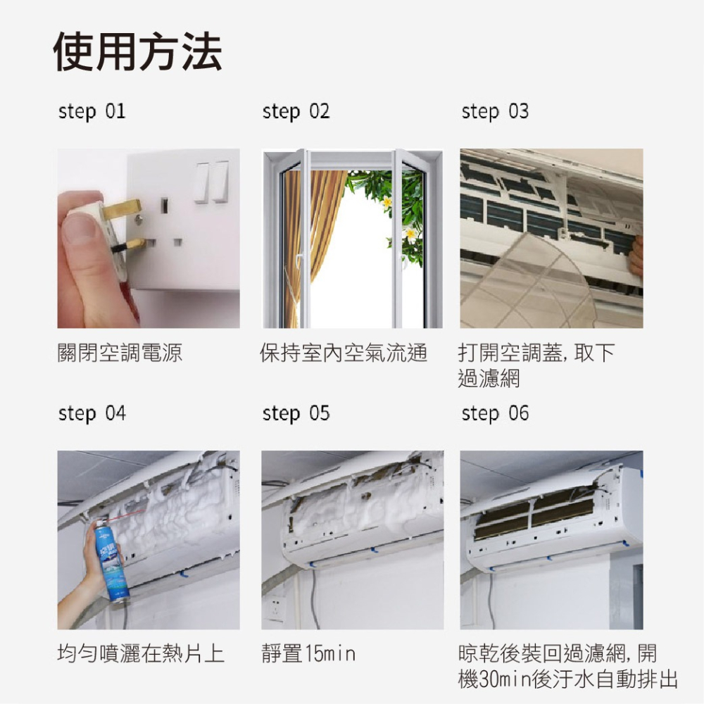 【實體店面現貨 附發票】 空調清潔劑 洗冷氣 空調清洗 空調清潔 冷氣保養 冷氣沖洗 去髒汙 冷氣除臭 冷氣消臭-細節圖5