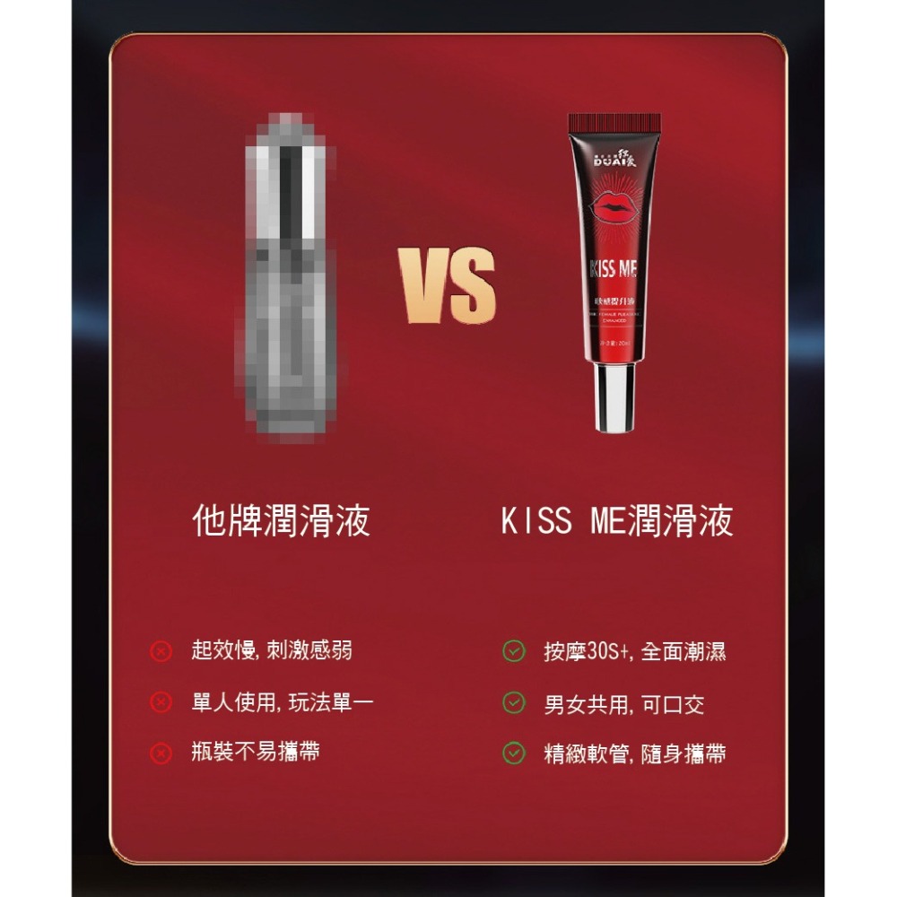 【實體店面現貨】kiss me 女士熱感凝膠 潤滑液 情趣用品 女士凝膠 獨愛 女用 增進感情-細節圖2