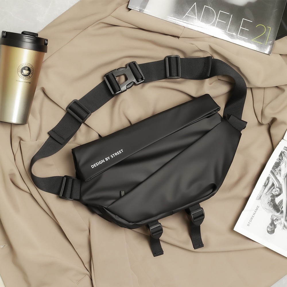 【實體店面現貨】背包 側背包 胸前包  運動腰包 公事包 斜挎包 後背包 男士機能斜挎包 潮流 時尚-細節圖3