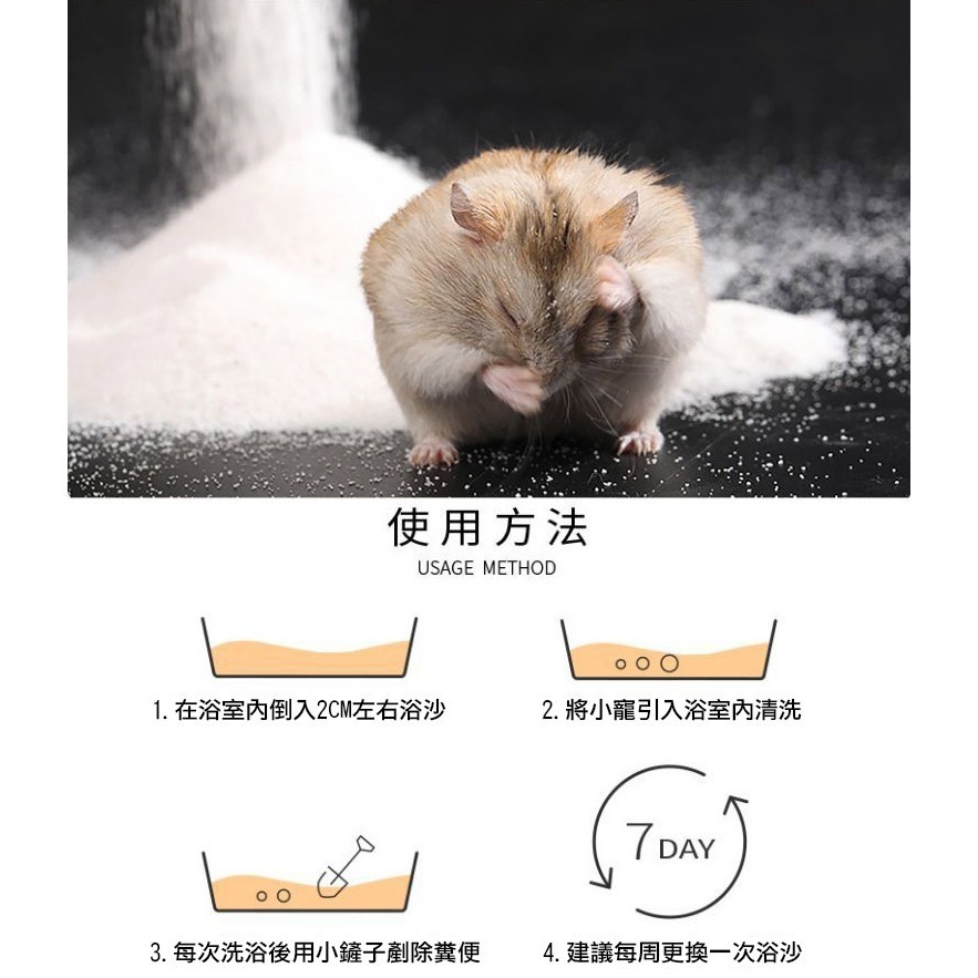 【實體店面現貨】倉鼠砂浴 小動物沐浴沙 洗澡 鼠浴砂 鼠沙 鼠砂 檸檬/蘋果/薰衣草/玫瑰/經典-細節圖2