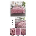 【台灣實體店面 現貨】加大雙層暖暖毯 法蘭絨 羊羔絨 兩面同色 超柔 暖暖被 外貿 純色 羊羔絨毛毯 毛毯 空調毯-規格圖8