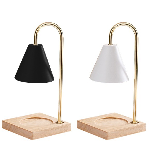 【實體店面現貨】融蠟燈 融燭燈 香氛燈 暖燭燈 蠟燭燈 蠟燭暖燈 香氛蠟燭 木紋底座-細節圖6