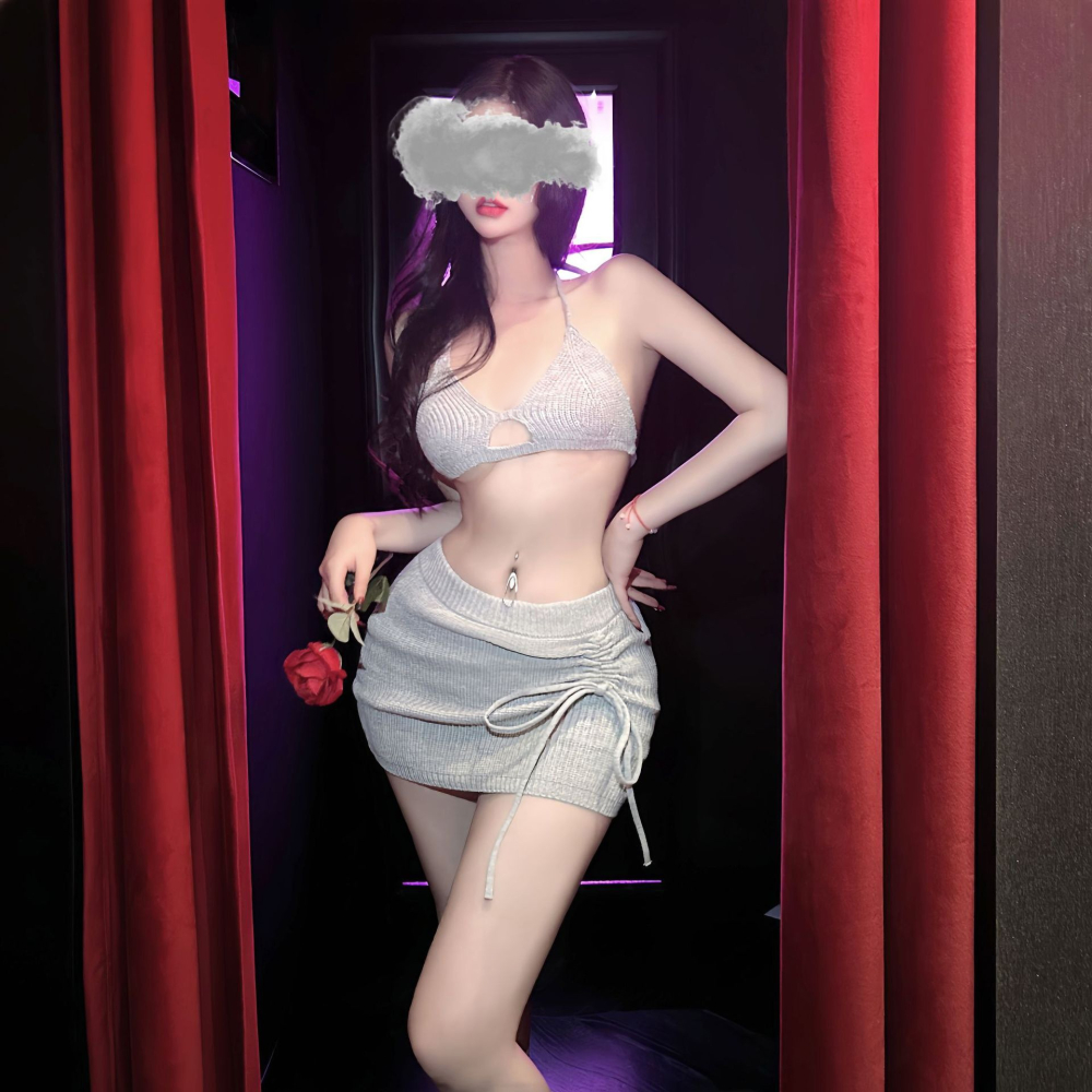 【實體店面現貨】情趣內衣套裝 激情 調情 火辣性感套裝 夜店女王 氣場女王 誘惑 露背 C147-細節圖3