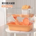 【實體店面現貨】倉鼠大城堡 透明鼠籠 溜滑梯 滾輪 倉鼠別墅 壓克力鼠籠 黃金鼠籠 籠子 水晶城堡 倉鼠城堡-規格圖7