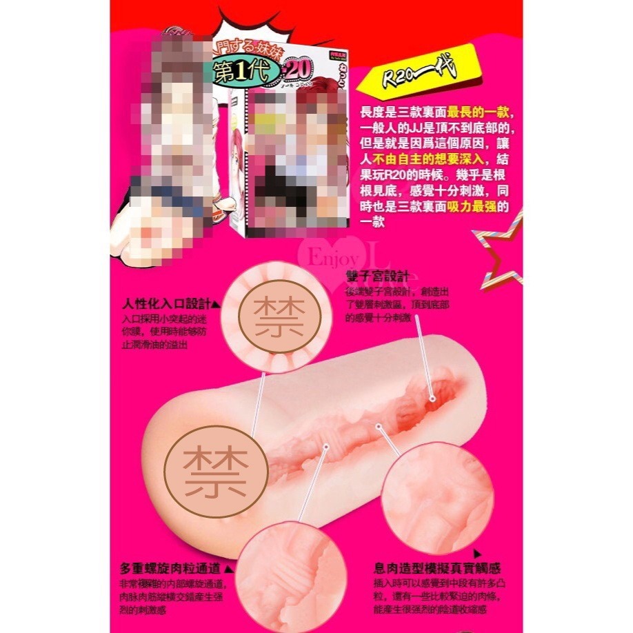 【實體店面現貨】TH對子哈特 R20 一代肉厚 二代子宮快感 三代真空榨汁 四代 噴射機 真空榨汁夾吸 自慰器 飛機杯-細節圖6
