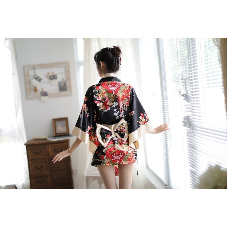 【實體店面現貨 附發票】日式和服浴袍 睡衣 誘惑 性感 睡衣 制服 夜店女郎 角色扮演 貨號5060-細節圖7