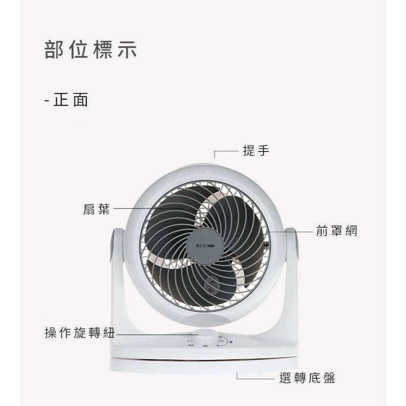 【實體店面 公司貨現貨附發票】IRIS日本 空氣循環扇 靜音循環扇 空氣循環扇 循環扇 電風扇 PCF-HD18-細節圖8
