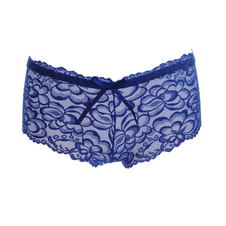 【實體店面現貨 附發票】奢華蕾絲平角內褲 鏤空 提花 性感 內褲 誘惑 低腰 平口褲 貨號1508-細節圖3