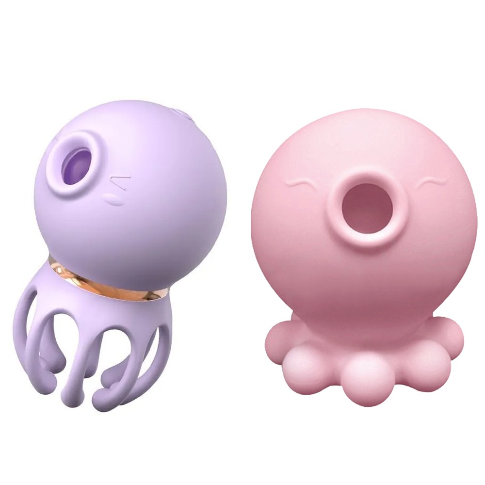 【實體店面現貨 附發票】小章魚 二代 三代 岸上的吸妞 9頻強勁吸吹+9頻震動模式 吸吮震動按摩器-細節圖2