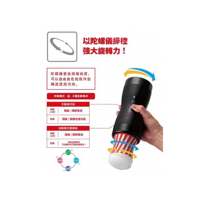 【實體店面現貨 附發票】日本 TENGA VACUUM GYRO ROLLER 真空迴炫控 送專用杯一隻(隨機)-細節圖6