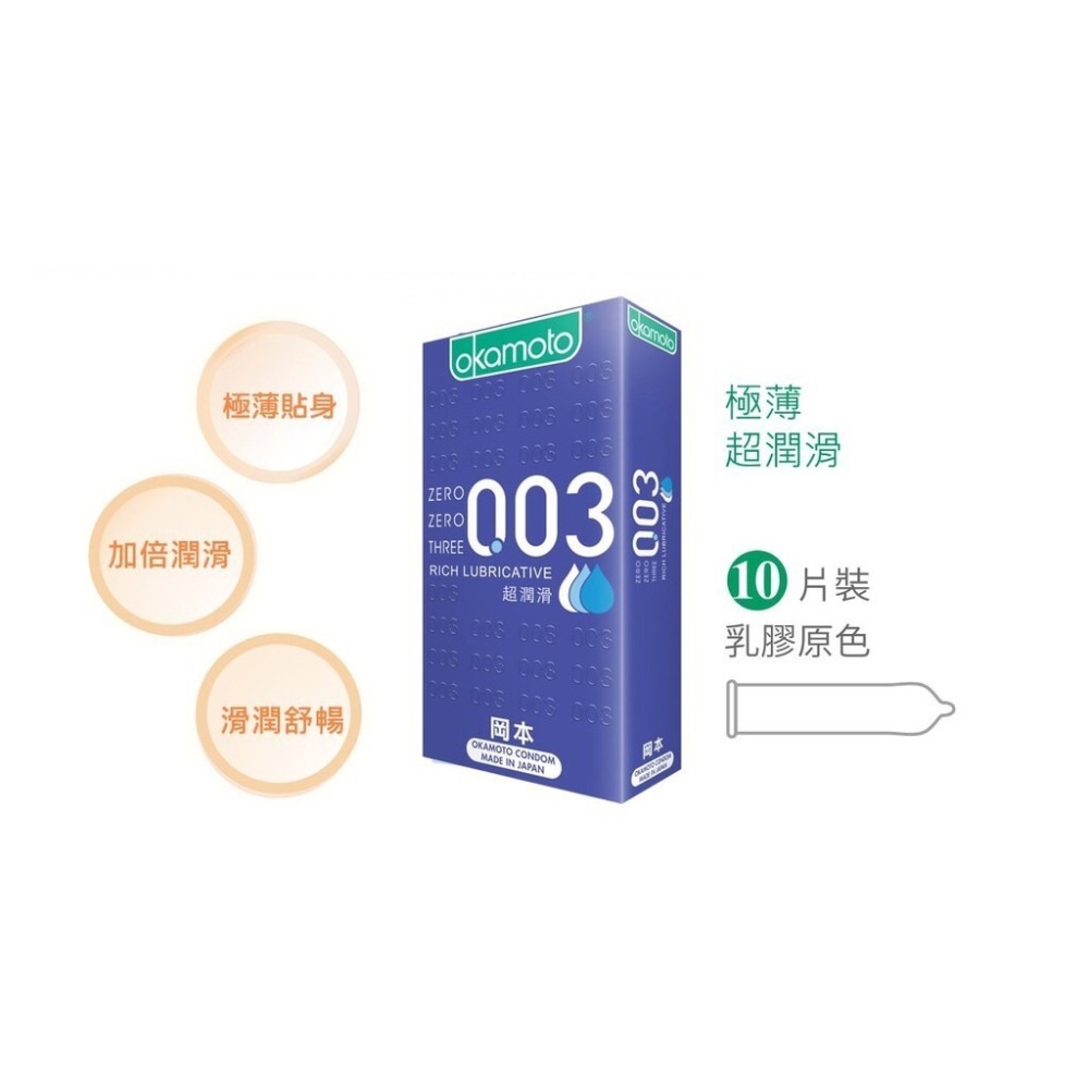 【實體店面現貨 附發票】岡本OKAMOTO 全系列 貼身/極薄白金/玻尿酸/蘆薈/冰炫/超潤滑 保險套 安全套 衛生套-細節圖7
