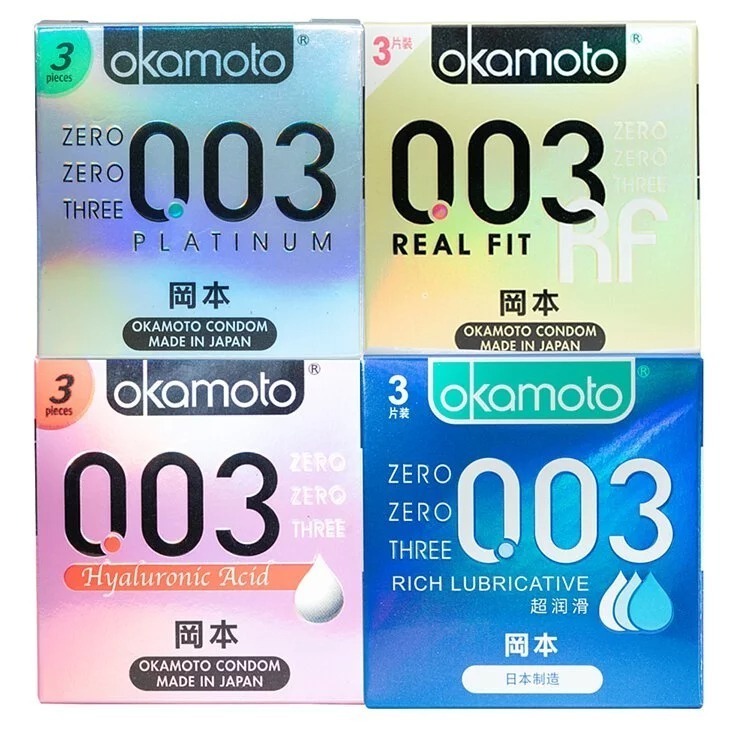 【實體店面現貨 附發票】岡本OKAMOTO 全系列 貼身/極薄白金/玻尿酸/蘆薈/冰炫/超潤滑 保險套 安全套 衛生套-規格圖21
