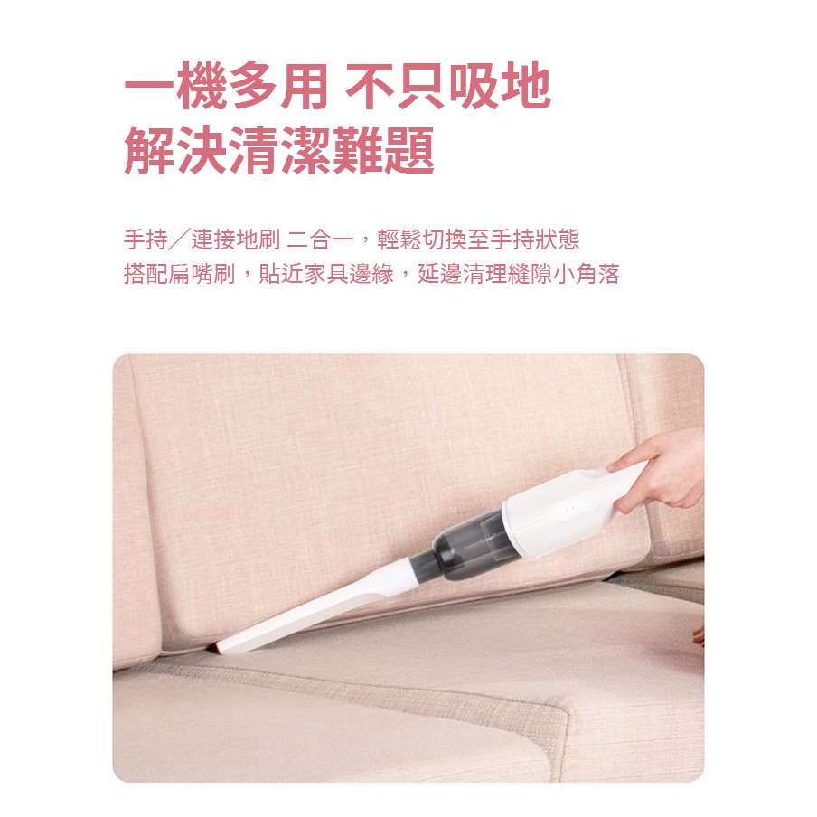 【 原廠現貨保固】KOLIN歌林 小旋風 無線吸塵器 手持吸塵器 吸塵器 車用吸塵器 KTC-SD2003 白色-細節圖5