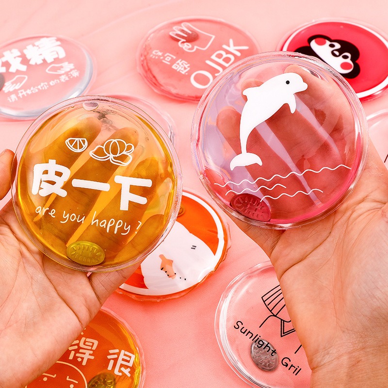 【實體店面現貨】掰掰熱暖暖包 暖手包 迷你小巧 便攜 隨身 冬季 抖音同款 自發熱 凝膠 暖手寶 隨機出貨-細節圖4
