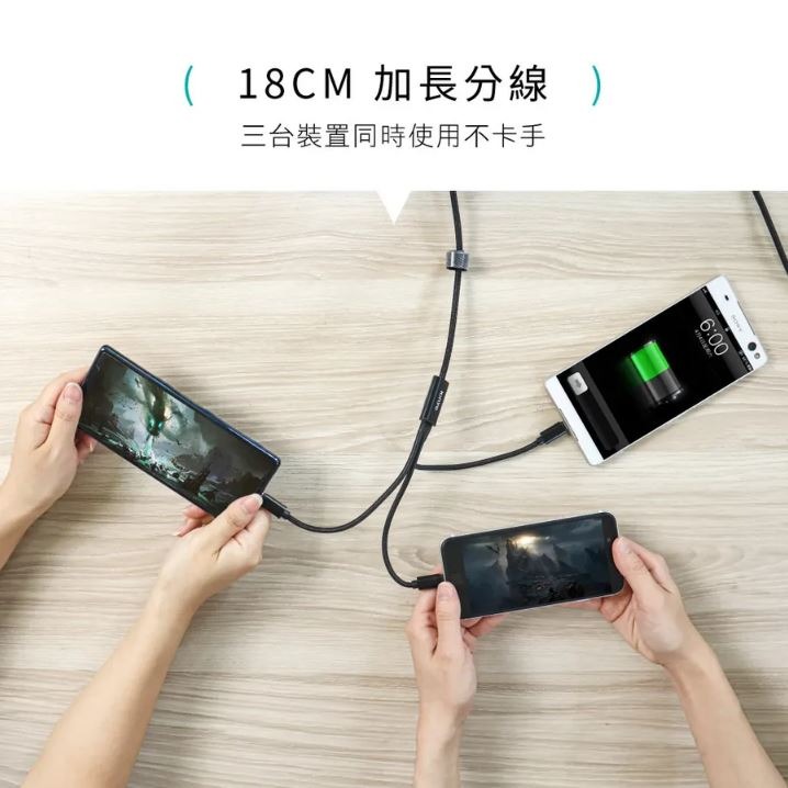 【原廠正品現貨】KINYO 三合一急速快充線 充電線 仿矽膠 鋁合金 3A快充 USB-D01 D02 D03-細節圖9