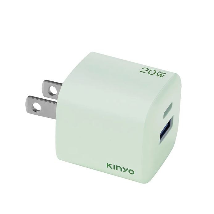 【原廠正品】KINYO 氮化鎵雙孔PD充電器20W (PDCB)國際電壓 20W GaN快充 充電頭 PD3.0-規格圖8