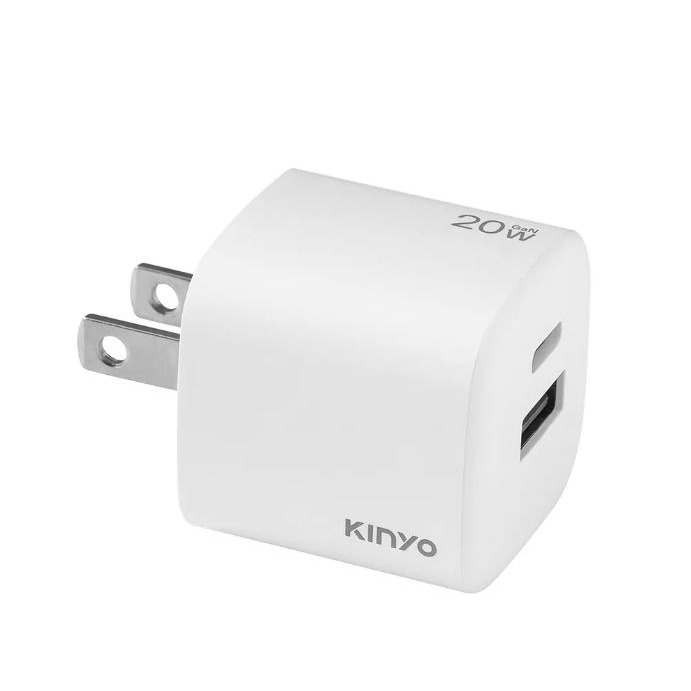 【原廠正品】KINYO 氮化鎵雙孔PD充電器20W (PDCB)國際電壓 20W GaN快充 充電頭 PD3.0-規格圖8