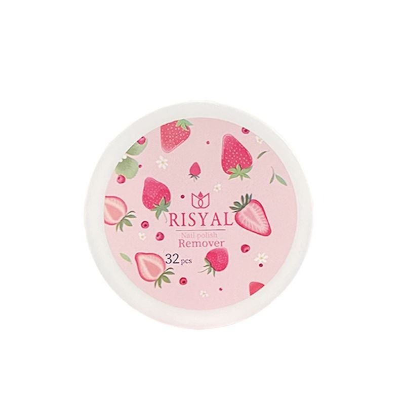 【實體店面現貨】一次性卸甲巾 不傷手卸甲巾 卸甲巾 卸甲工具 草莓味 卸甲棉片 卸甲用品-細節圖2