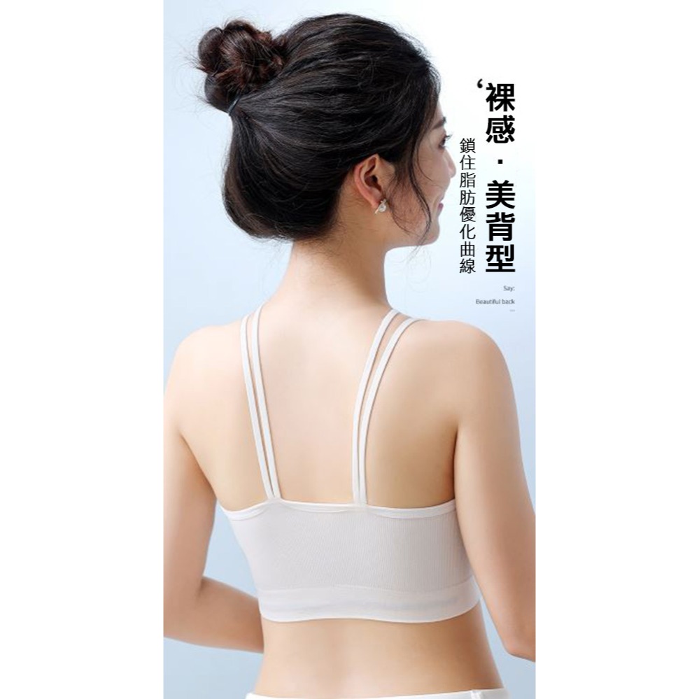 【實體店面現貨】美型內衣 內衣 零壓感 上托 透氣舒適 美背 高彈力肩帶 貨號008-細節圖5