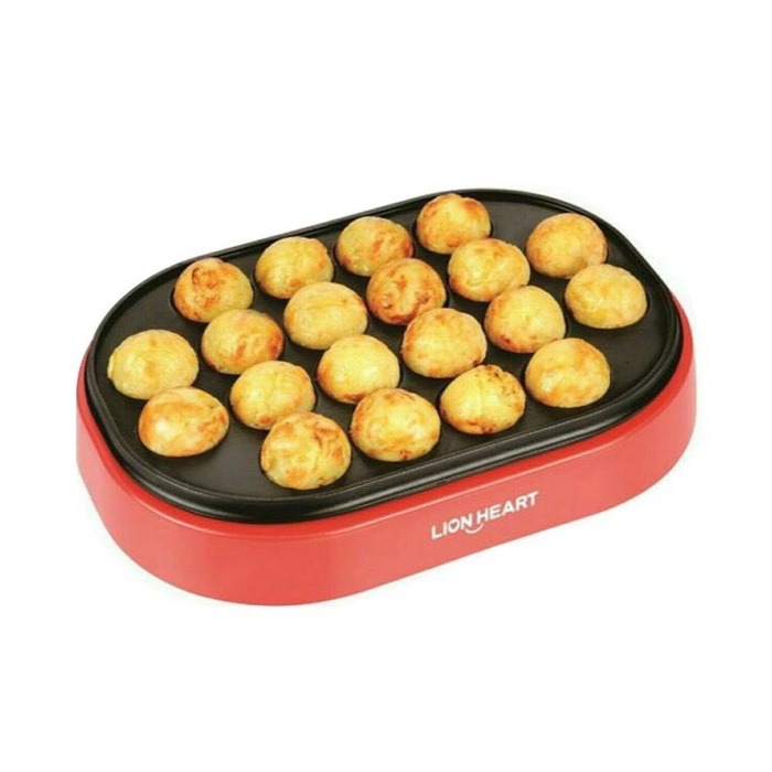 【實體店面現貨 免運 買就送圓籤 】獅子心 日式 章魚燒機 章魚燒 附食譜 油刷 章魚燒叉 LSG-129 附發票-細節圖4