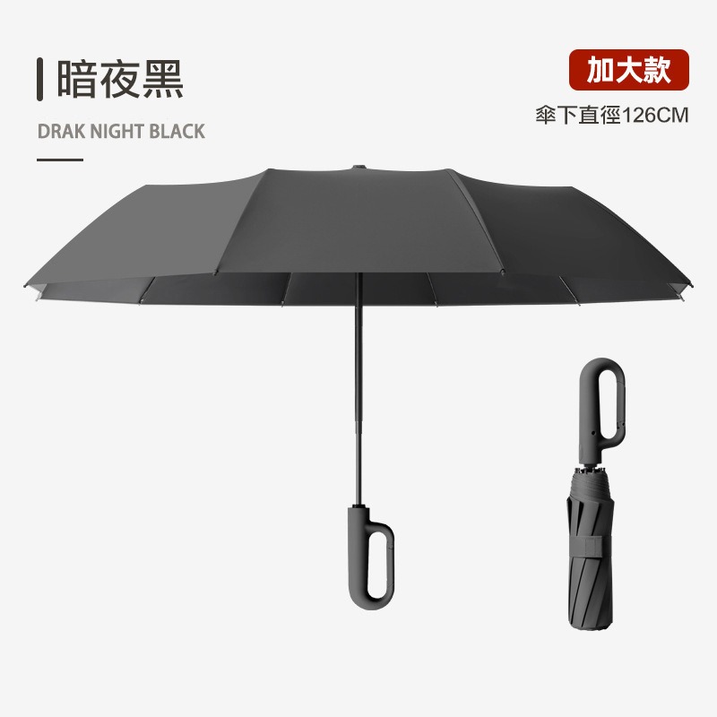 【實體店面現貨】環扣全自動摺疊傘 防紫外線傘 太陽傘 耐用傘 便攜傘 加大雨傘 自動傘 雨傘 遮陽傘-規格圖6